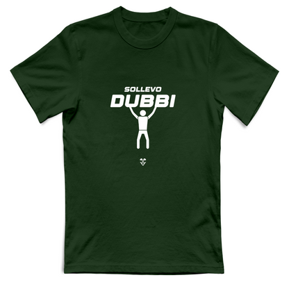 T-Shirt Unisex Palestra “Sollevo Dubbi” - Stampa White