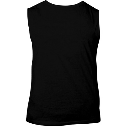 Canotta Unisex Palestra “Sono Troppo Grosso Per Togliermi Questa Maglia” - Stampa white