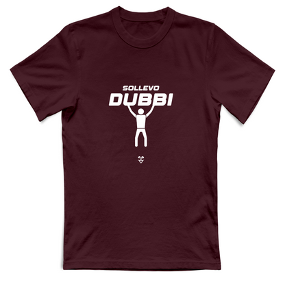 T-Shirt Unisex Palestra “Sollevo Dubbi” - Stampa White