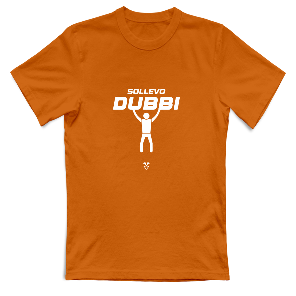 T-Shirt Unisex Palestra “Sollevo Dubbi” - Stampa White