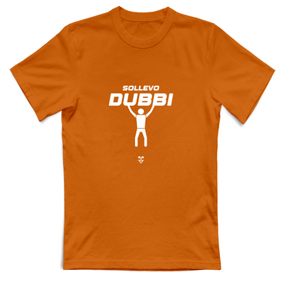 T-Shirt Unisex Palestra “Sollevo Dubbi” - Stampa White