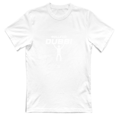 T-Shirt Unisex Palestra “Sollevo Dubbi” - Stampa White