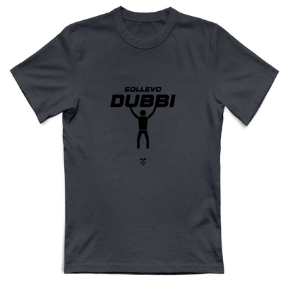 T-Shirt Unisex Palestra “Sollevo Dubbi” - Stampa Black