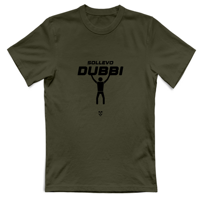T-Shirt Unisex Palestra “Sollevo Dubbi” - Stampa Black