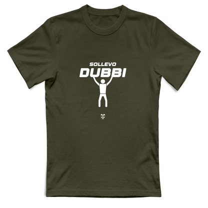 T-Shirt Unisex Palestra “Sollevo Dubbi” - Stampa White