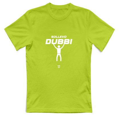 T-Shirt Unisex Palestra “Sollevo Dubbi” - Stampa White