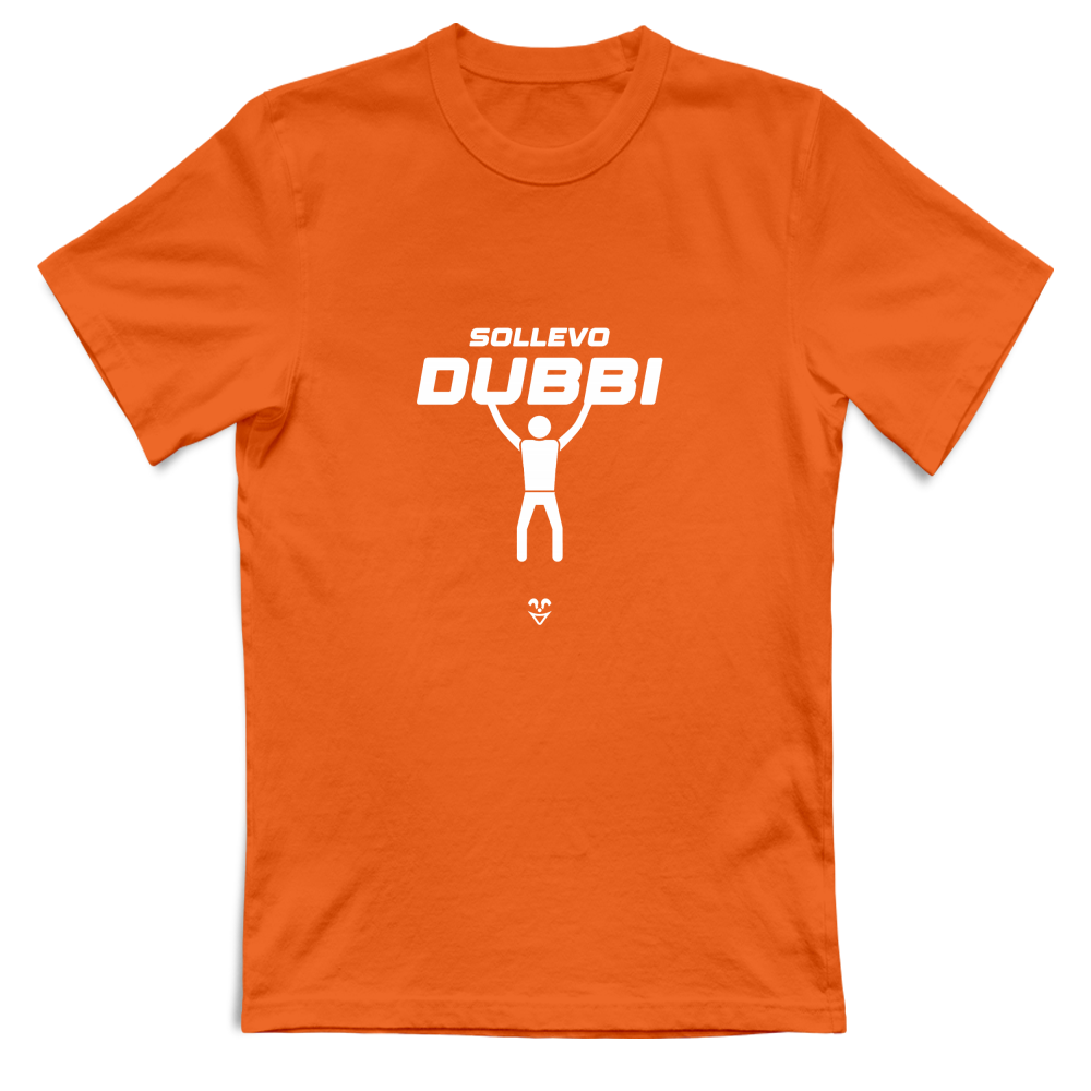 T-Shirt Unisex Palestra “Sollevo Dubbi” - Stampa White