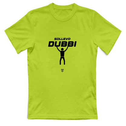 T-Shirt Unisex Palestra “Sollevo Dubbi” - Stampa Black